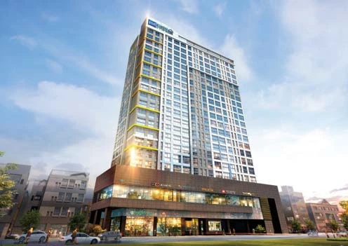 동구뉴시티 한국아델리움 STAY 조감도